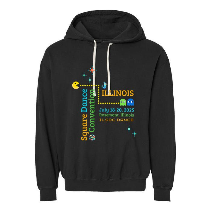 Ilsdc 2025 Square Dance Convention Garment-Dyed Fleece Hoodie
