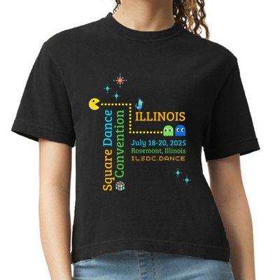 Ilsdc 2025 Square Dance Convention Comfort Colors Boxy T-Shirt