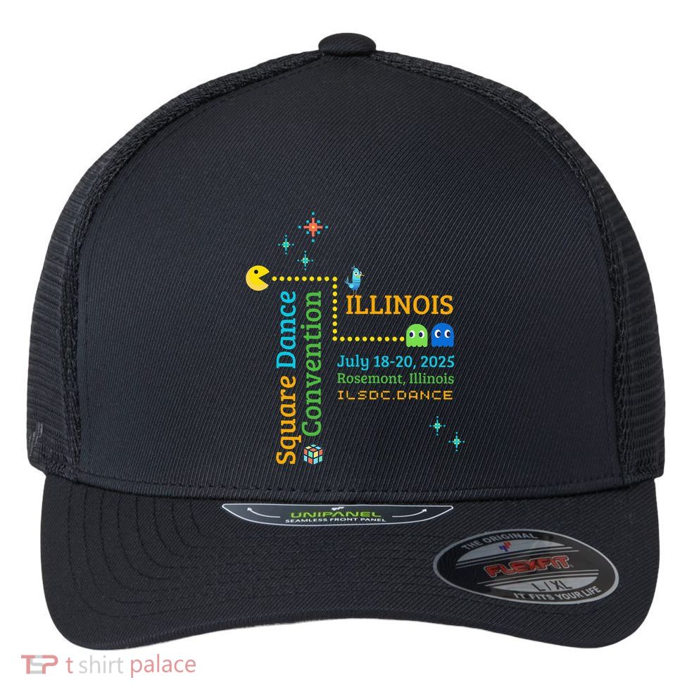 Ilsdc 2025 Square Dance Convention Flexfit Unipanel Trucker Cap
