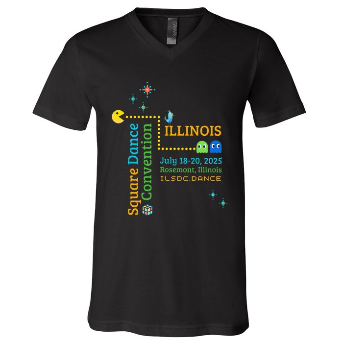 Ilsdc 2025 Square Dance Convention V-Neck T-Shirt