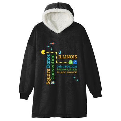 Ilsdc 2025 Square Dance Convention Hooded Wearable Blanket