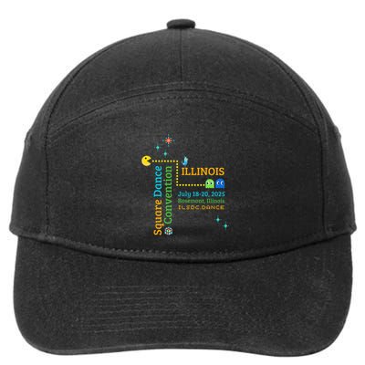 Ilsdc 2025 Square Dance Convention 7-Panel Snapback Hat