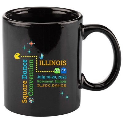 Ilsdc 2025 Square Dance Convention 11oz C Handle Ceramic Mug