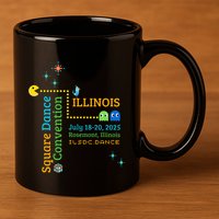 Ilsdc 2025 Square Dance Convention 11oz C Handle Ceramic Mug