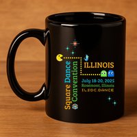 Ilsdc 2025 Square Dance Convention 11oz C Handle Ceramic Mug