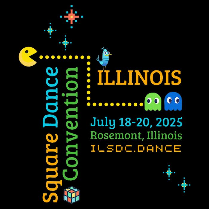 Ilsdc 2025 Square Dance Convention Drawstring Bag