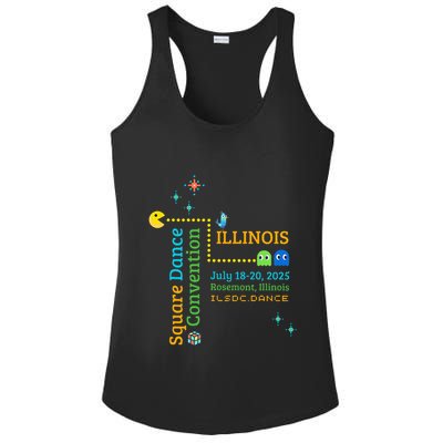 Ilsdc 2025 Square Dance Convention Ladies PosiCharge Competitor Racerback Tank