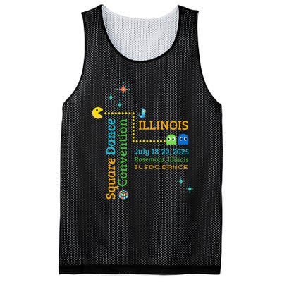 Ilsdc 2025 Square Dance Convention Mesh Reversible Basketball Jersey Tank