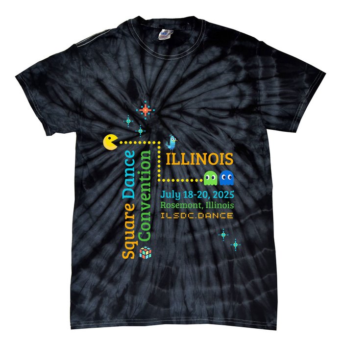 Ilsdc 2025 Square Dance Convention Tie-Dye T-Shirt