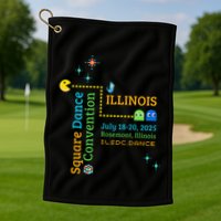 Ilsdc 2025 Square Dance Convention Golf Towel