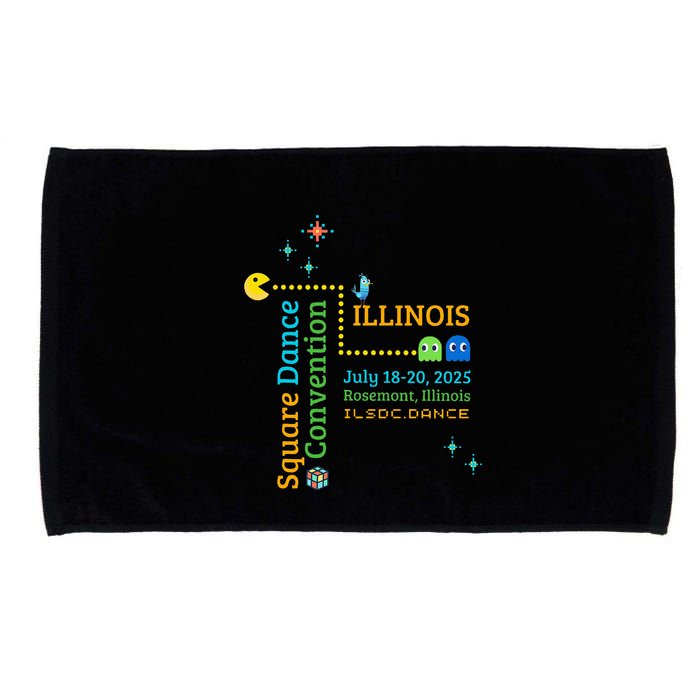 Ilsdc 2025 Square Dance Convention Microfiber Hand Towel