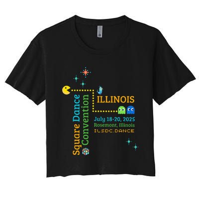 Ilsdc 2025 Square Dance Convention Women's Crop Top Tee