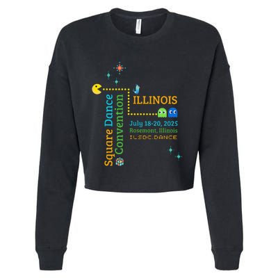 Ilsdc 2025 Square Dance Convention Cropped Pullover Crew