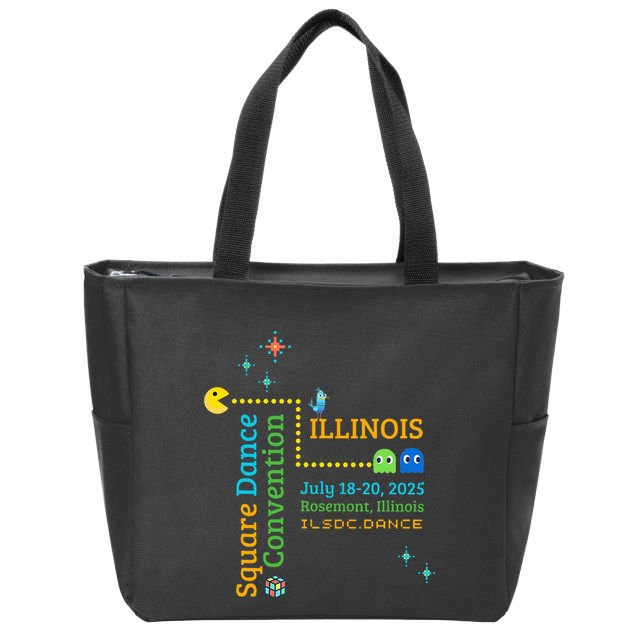 Ilsdc 2025 Square Dance Convention Zip Tote Bag