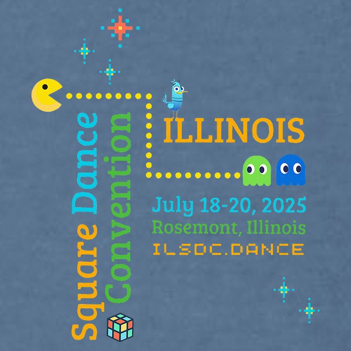 Ilsdc 2025 Square Dance Convention Garment-Dyed Sweatshirt