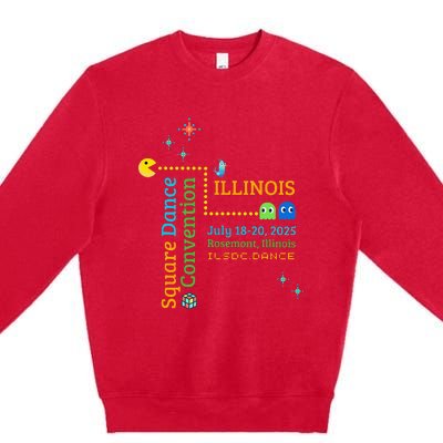 Ilsdc 2025 Square Dance Convention Premium Crewneck Sweatshirt