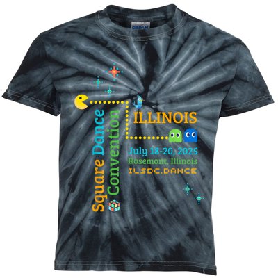 Ilsdc 2025 Square Dance Convention Kids Tie-Dye T-Shirt