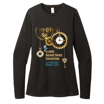 ILSDC 2024 Square Dance Convention Womens CVC Long Sleeve Shirt