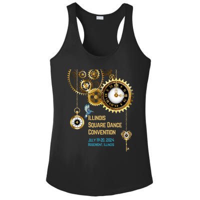 ILSDC 2024 Square Dance Convention Ladies PosiCharge Competitor Racerback Tank