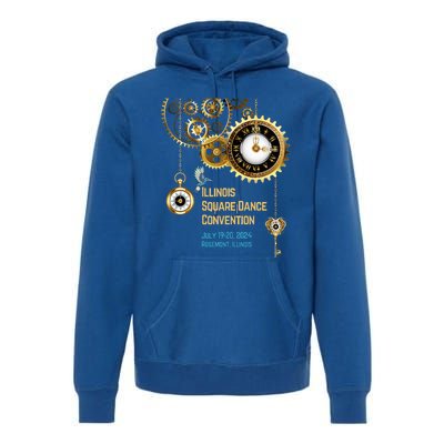 ILSDC 2024 Square Dance Convention Premium Hoodie