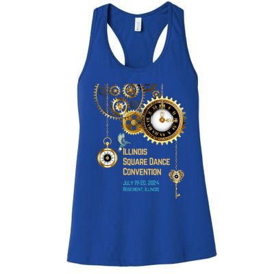 ILSDC 2024 Square Dance Convention Women's Racerback Tank