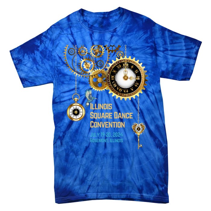 ILSDC 2024 Square Dance Convention Tie-Dye T-Shirt