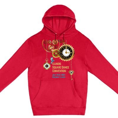 ILSDC 2024 Square Dance Convention Premium Pullover Hoodie