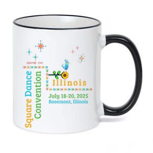 Ilsdc 2025 Square Dance Convention 11oz Black Color Changing Mug