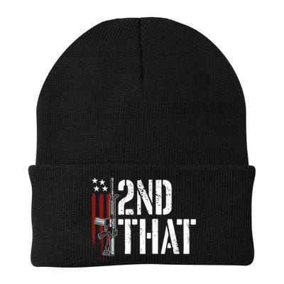 I 2nd That Second Adt Gun Rights Ar15 Owner Patriotic Gift Beanie