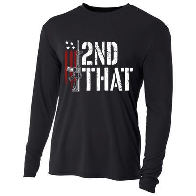 I 2nd That Second Adt Gun Rights Ar15 Owner Patriotic Gift Cooling Performance Long Sleeve Crew