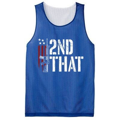 I 2nd That Second Adt Gun Rights Ar15 Owner Patriotic Gift Mesh Reversible Basketball Jersey Tank