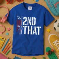 I 2nd That Second Adt Gun Rights Ar15 Owner Patriotic Gift Kids T-Shirt