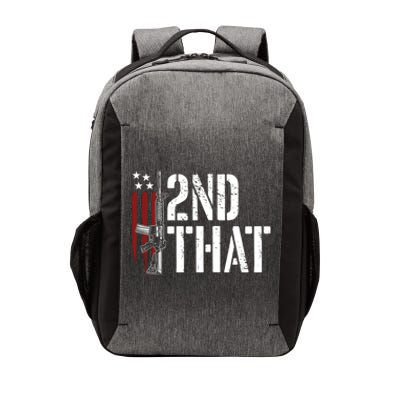 I 2nd That Second Adt Gun Rights Ar15 Owner Patriotic Gift Vector Backpack