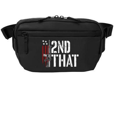 I 2nd That Second Adt Gun Rights Ar15 Owner Patriotic Gift Crossbody Pack