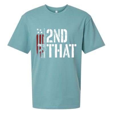 I 2nd That Second Adt Gun Rights Ar15 Owner Patriotic Gift Sueded Cloud Jersey T-Shirt