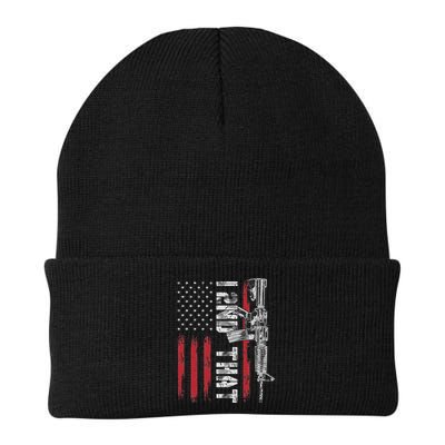 I 2nd That Second Amendment Pro Gun American Flag Patriotic Beanie
