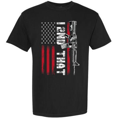 I 2nd That Second Amendment Pro Gun American Flag Patriotic Garment-Dyed Heavyweight T-Shirt