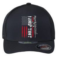 I 2nd That Second Amendment Pro Gun American Flag Patriotic Flexfit Unipanel Trucker Cap