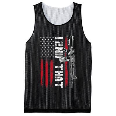 I 2nd That Second Amendment Pro Gun American Flag Patriotic Mesh Reversible Basketball Jersey Tank