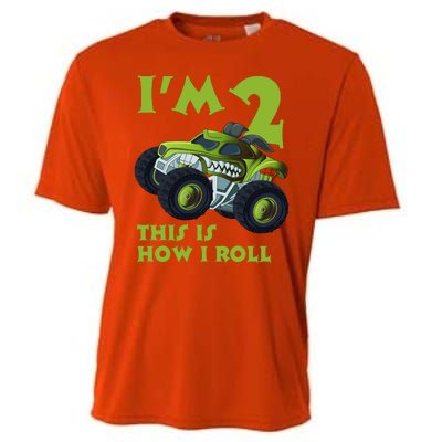 I'm 2 This Is How I Roll Monster Truck Cooling Performance Crew T-Shirt