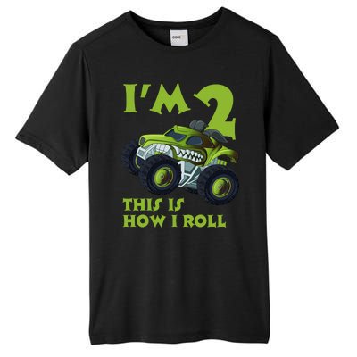 I'm 2 This Is How I Roll Monster Truck Tall Fusion ChromaSoft Performance T-Shirt