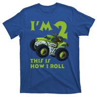 I'm 2 This Is How I Roll Monster Truck T-Shirt