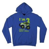 I'm 2 This Is How I Roll Monster Truck Tall Hoodie