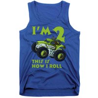 I'm 2 This Is How I Roll Monster Truck Tank Top