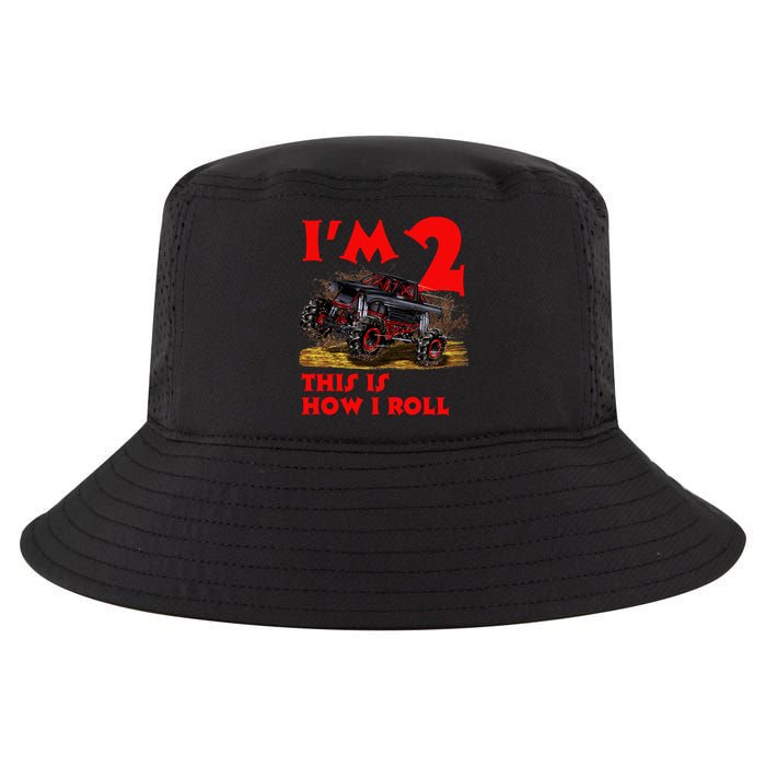 I'm 2 Two This Is How I Roll Monster Truck 2nd Birthday Cool Comfort Performance Bucket Hat