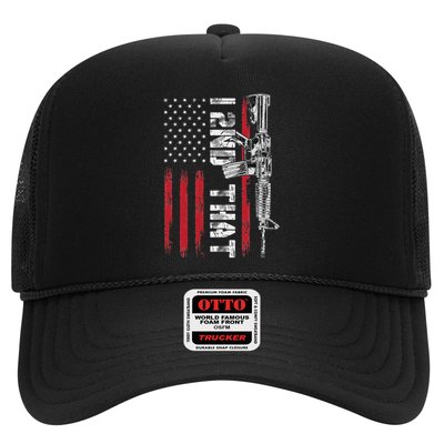 I 2nd That Second Amendment Pro Gun American Flag Patriotic Trucker Hat