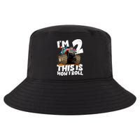 I'm 2 Two This Is How I Roll Monster Truck 2nd Birthday Cool Comfort Performance Bucket Hat