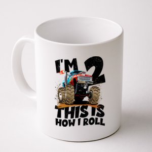 I'm 2 Two This Is How I Roll Monster Truck 2nd Birthday Coffee Mug