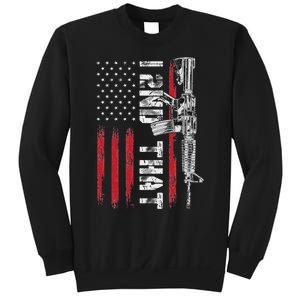 I 2nd That Second Amendment Pro Gun American Flag Patriotic Sweatshirt