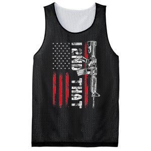 I 2nd That Second Amendment Pro Gun American Flag Patriotic Mesh Reversible Basketball Jersey Tank